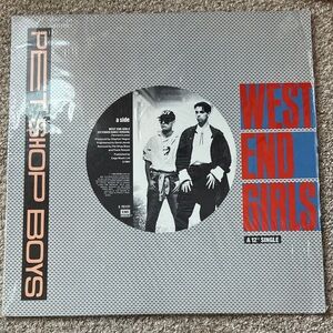 Pet Shop Boys West End Girls 12" Single Vinyl 1985